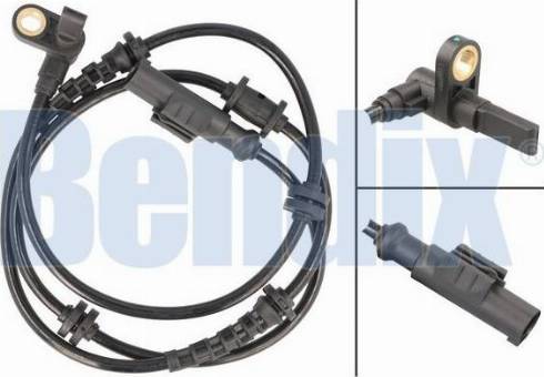 BENDIX 058808B - Devējs, Riteņu griešanās ātrums www.autospares.lv