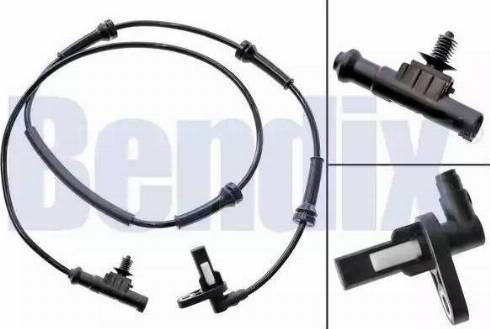 BENDIX 058206B - Devējs, Riteņu griešanās ātrums www.autospares.lv