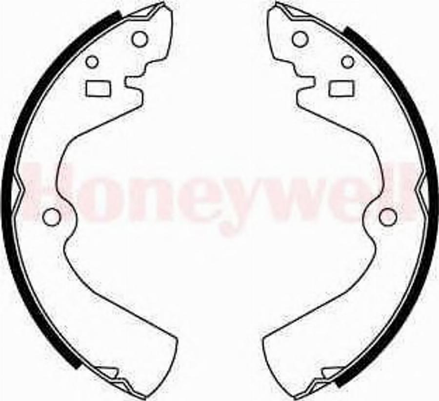 BENDIX 361401B - Brake Shoe Set www.autospares.lv