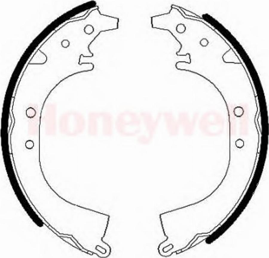 BENDIX 361474 B - Brake Shoe Set www.autospares.lv