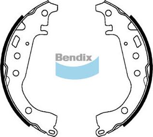 Bendix-AU BS5004 - Bremžu loku komplekts autospares.lv