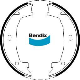 Bendix-AU BS5103 - Bremžu loku kompl., Stāvbremze autospares.lv