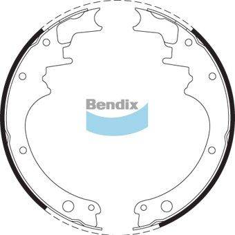 Bendix-AU BS1597 - Bremžu loku komplekts www.autospares.lv