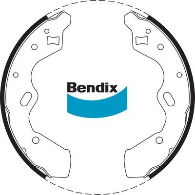 Bendix-AU BS1694 - Bremžu loku komplekts autospares.lv