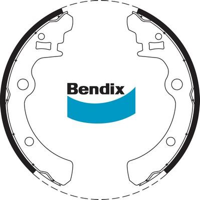 Bendix-AU BS1649 - Bremžu loku komplekts www.autospares.lv