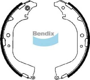 Bendix-AU BS1647 - Bremžu loku komplekts www.autospares.lv