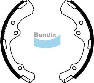 Bendix-AU BS1388 - Bremžu loku komplekts www.autospares.lv