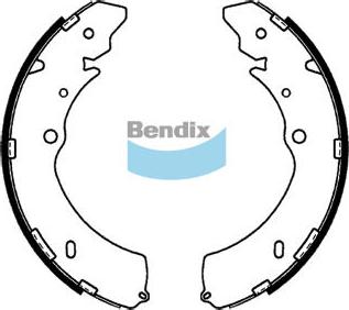 Bendix-AU BS1793 - Bremžu loku komplekts autospares.lv