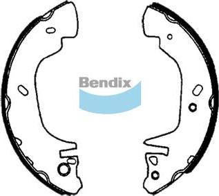 Bendix-AU BS1738 - Bremžu loku komplekts autospares.lv