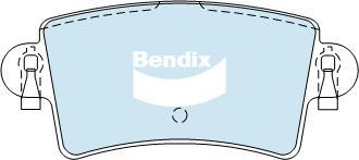 Bendix-AU DB1964 HD - Bremžu uzliku kompl., Disku bremzes www.autospares.lv