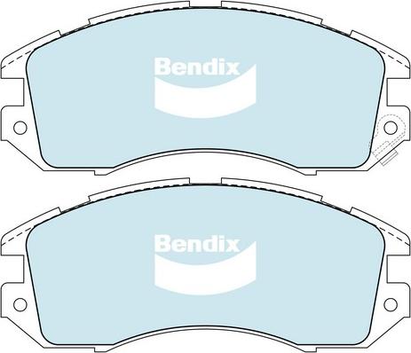 Bendix-AU DB1185 GCT - Bremžu uzliku kompl., Disku bremzes www.autospares.lv