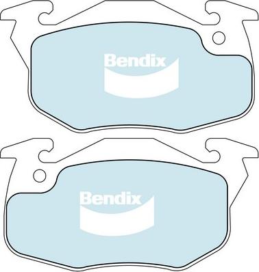 Bendix-AU DB1182 GCT - Bremžu uzliku kompl., Disku bremzes www.autospares.lv