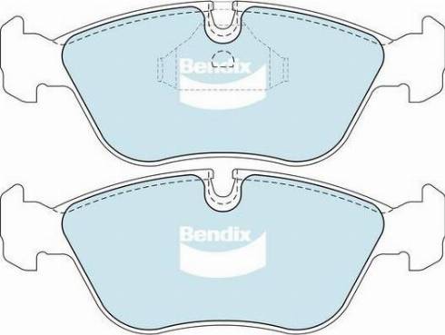 Bendix-AU DB1261 EURO+ - Brake Pad Set, disc brake www.autospares.lv