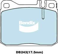 Bendix-AU DB243 GCT - Bremžu uzliku kompl., Disku bremzes www.autospares.lv