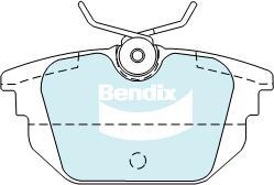 Bendix-AU DB2010 EURO+ - Bremžu uzliku kompl., Disku bremzes www.autospares.lv