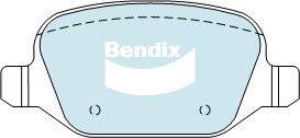 Bendix-AU DB2039 EURO+ - Bremžu uzliku kompl., Disku bremzes www.autospares.lv