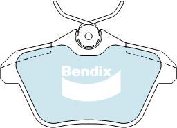 Bendix-AU DB2038 EURO+ - Тормозные колодки, дисковые, комплект www.autospares.lv