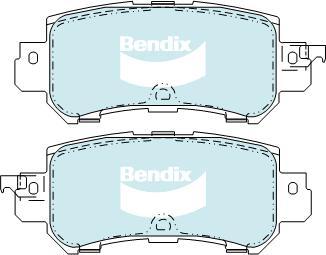 Bendix-AU DB2227 -4WD - Brake Pad Set, disc brake www.autospares.lv