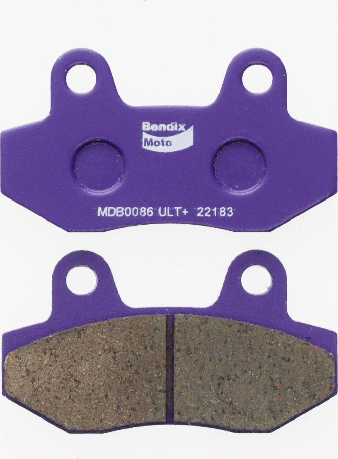 Bendix-AU MDB0086 ULT+ - Bremžu uzliku kompl., Disku bremzes www.autospares.lv