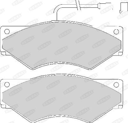 Beral 2910720004134753 - Bremžu uzliku kompl., Disku bremzes autospares.lv