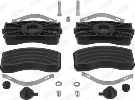 Beral 2918327004145503 - Brake Pad Set, disc brake www.autospares.lv