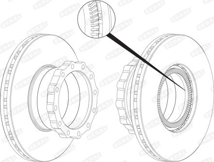 Beral BCR148A - Bremžu diski autospares.lv