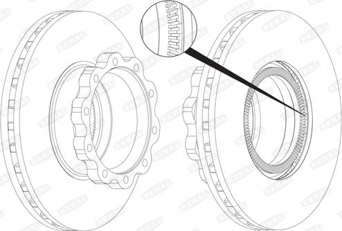 Beral BCR161A - Bremžu diski www.autospares.lv