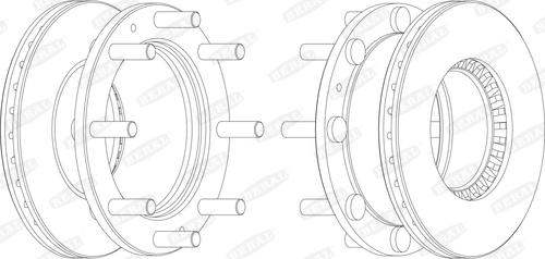 Beral BCR107A - Bremžu diski www.autospares.lv