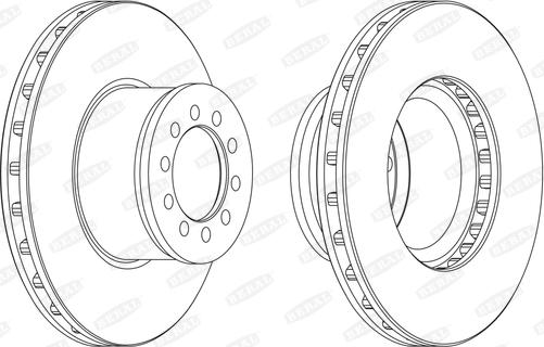 Beral BCR186A - Тормозной диск www.autospares.lv