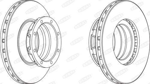 Beral BCR188A - Bremžu diski autospares.lv