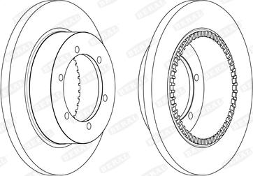 Beral BCR369A - Bremžu diski www.autospares.lv