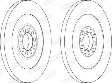 Beral BCR364A - Bremžu diski www.autospares.lv