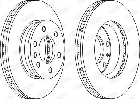 Beral BCR310A - Bremžu diski www.autospares.lv