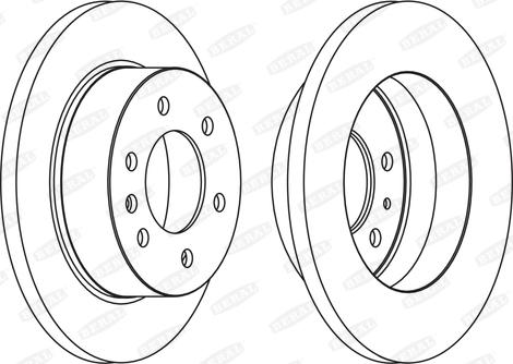 Beral BCR311A - Bremžu diski www.autospares.lv