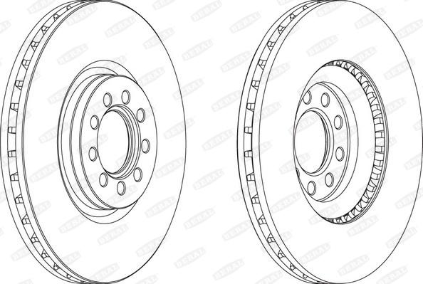 Beral BCR317A - Bremžu diski www.autospares.lv