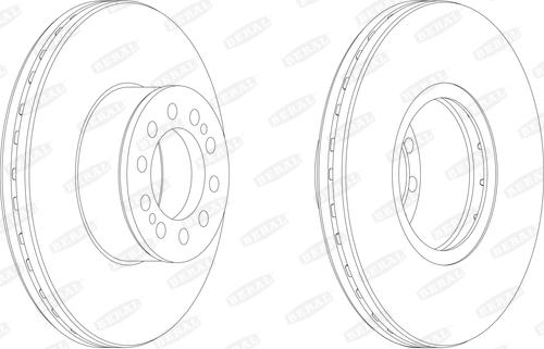 Beral BCR330A - Brake Disc www.autospares.lv