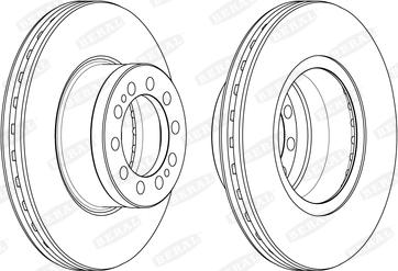 Beral BCR372A - Brake Disc www.autospares.lv