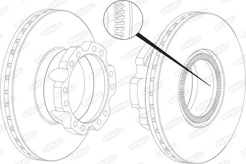 Beral BCR226A - Bremžu diski autospares.lv