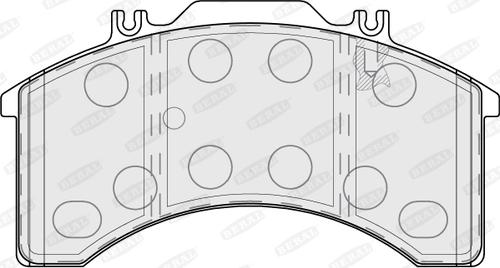 Beral BCV29032T - Bremžu uzliku kompl., Disku bremzes www.autospares.lv