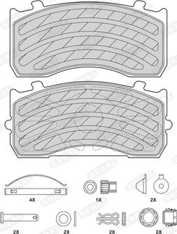 Beral BCV29183TK - Bremžu uzliku kompl., Disku bremzes www.autospares.lv