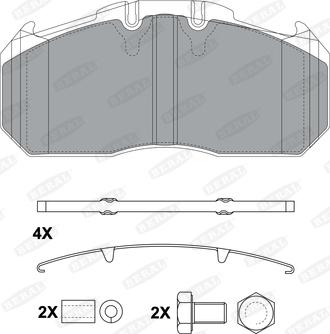 Beral BCV29131BK - Bremžu uzliku kompl., Disku bremzes autospares.lv