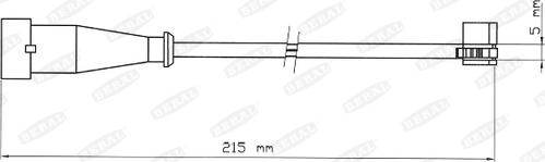 Beral FAI177 - Indikators, Bremžu uzliku nodilums www.autospares.lv