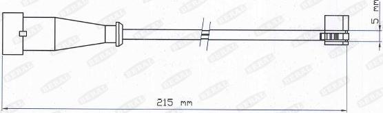 Beral UAI177 - Indikators, Bremžu uzliku nodilums autospares.lv