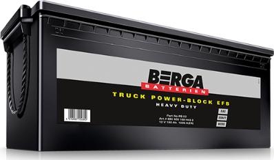 BERGA 680500100H432 - Starter Battery www.autospares.lv