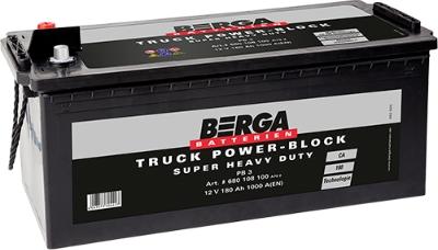 BERGA 680108100A792 - Starter Battery www.autospares.lv