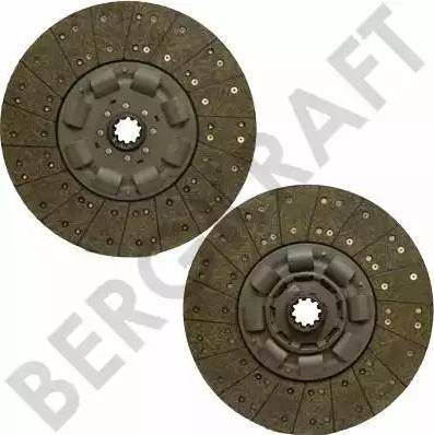 BergKraft BK9704832 - Sajūga disks www.autospares.lv