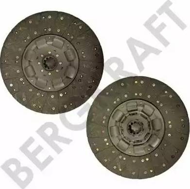 BergKraft BK9705741 - Sajūga disks www.autospares.lv