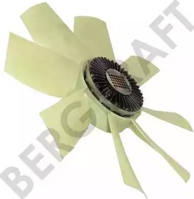 BergKraft BK14181FC - Sajūgs, Radiatora ventilators www.autospares.lv