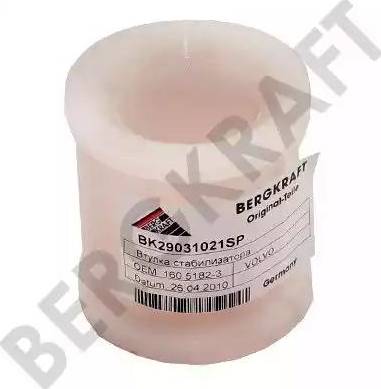 BergKraft BK29031021SP - Bukse, Stabilizators www.autospares.lv