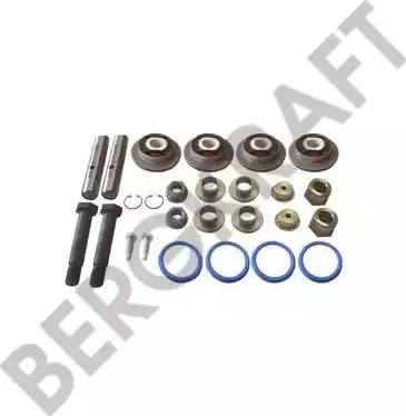 BergKraft BK2898421SP - Remkomplekts, Vadītāja kabīnes stiprinājums www.autospares.lv